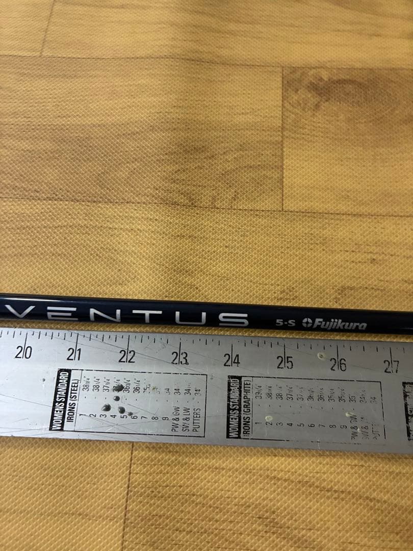 553 フジクラ　ベンタスブルー　5S タイトスリーブ付　ドライバー用