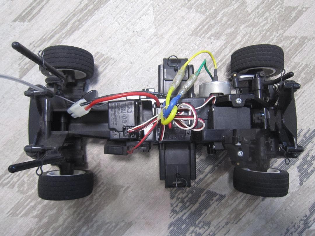 完動作品 1/10 タミヤ M-03M シャーシ 2.4Ghz スイフトJWRC