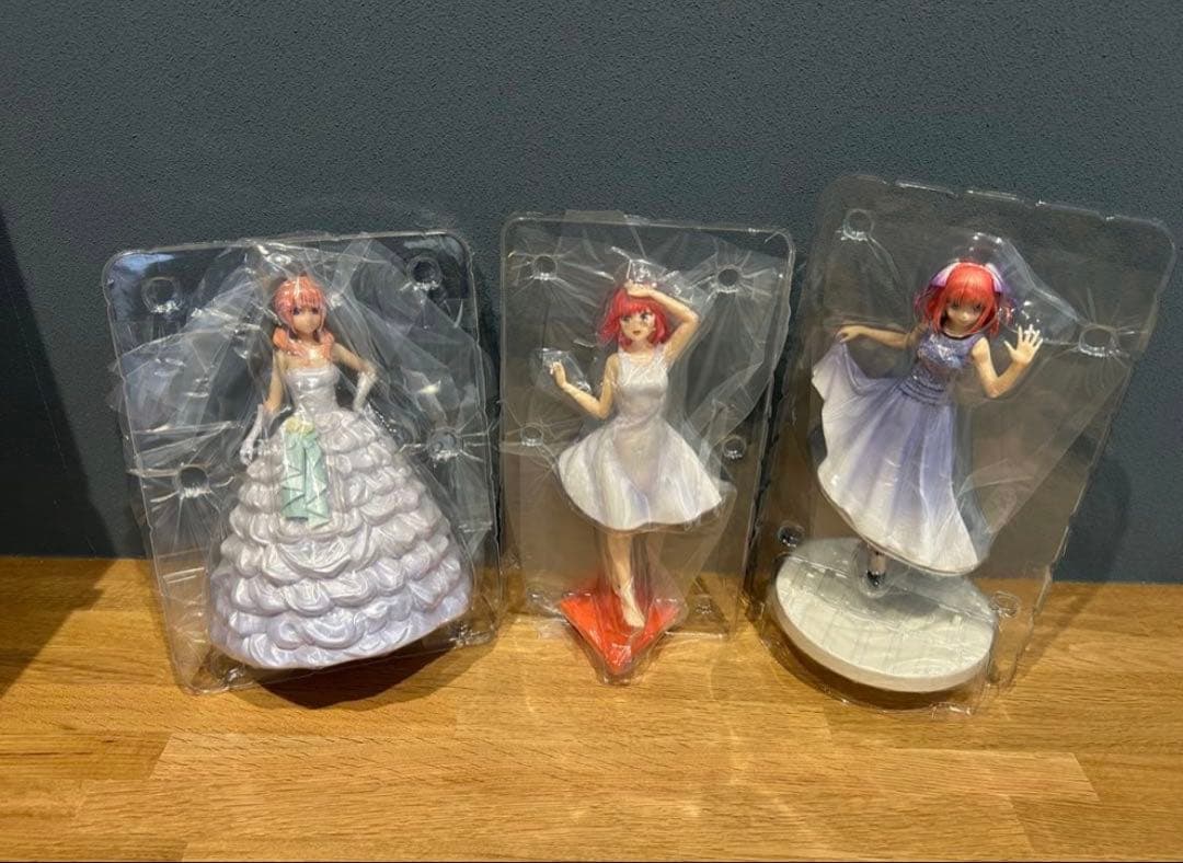 【保護有】五等分の花嫁 中野二乃 一番くじ フィギュア まとめNino Set