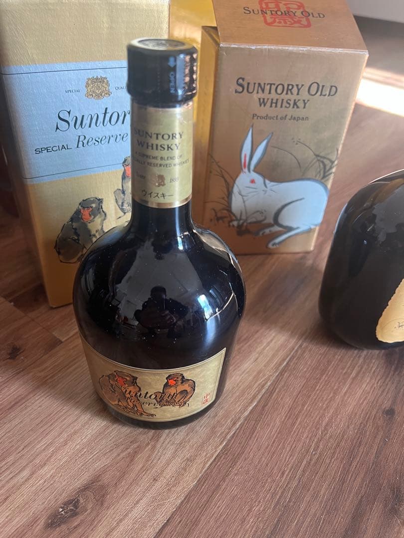 未開栓 卯年申年箱入り　ウイスキー特級　まとめ　古酒