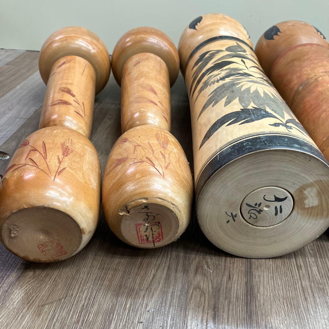 D-2 昭和レトロ 伝統工芸 伝統こけし 12体セット まとめ売り 郷土玩具