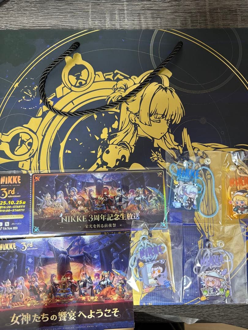 勝利の女神 NIKKE 3周年生放送来場者特典