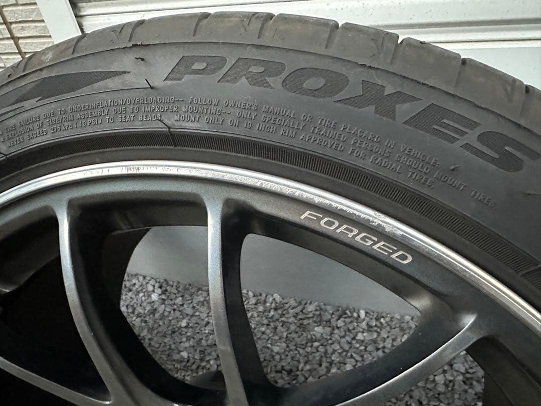 RAYS VOLK RACING G27 19インチ　鍛造製