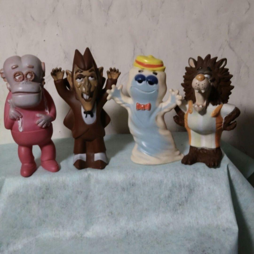 1970年代 オリジナル ☆ジェネラルミルズ4体 ソフビ シリアル 非売品