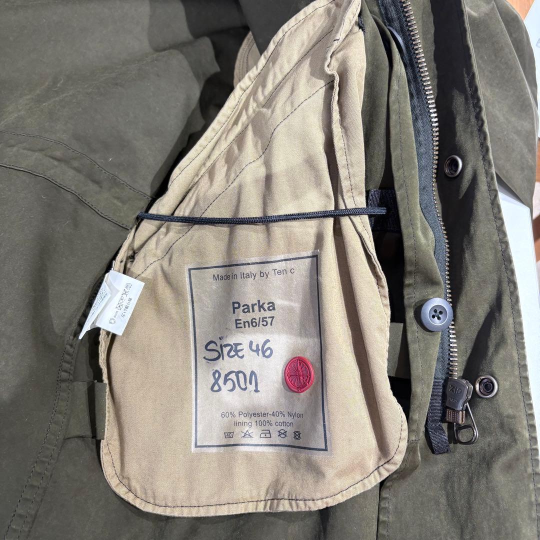 Ten c Parkaモッズコート サイズ46