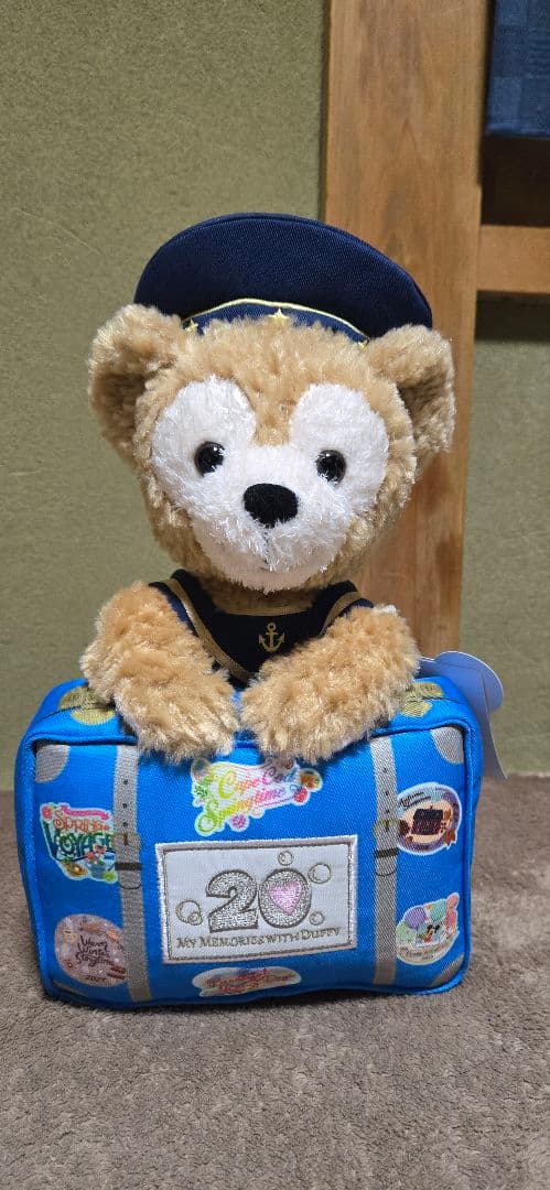 ディズニー ダッフィー 20周年 ぬいぐるみ　ディズニーシー　お顔厳選