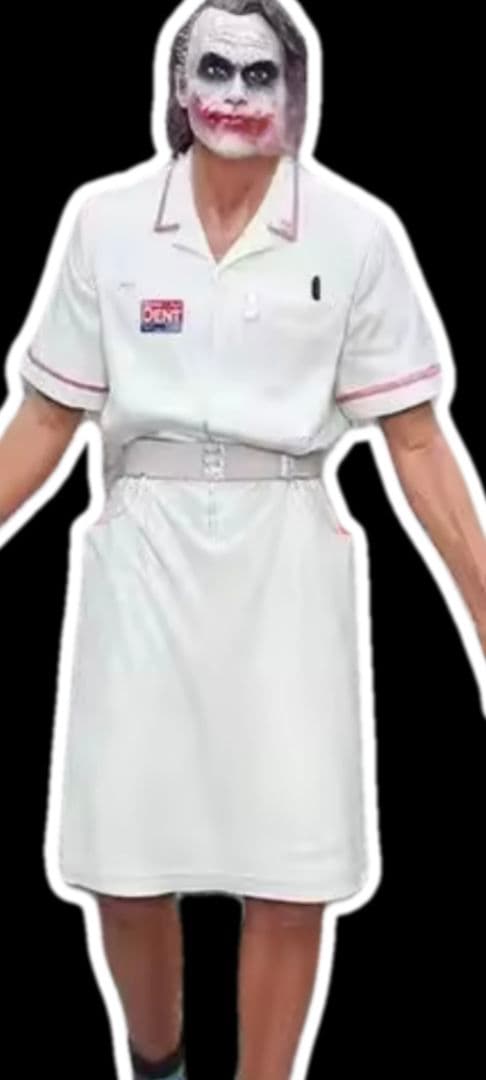 ダークナイト ジョーカー ナース 特大 巨大 フィギュア バッドマン ナースコス