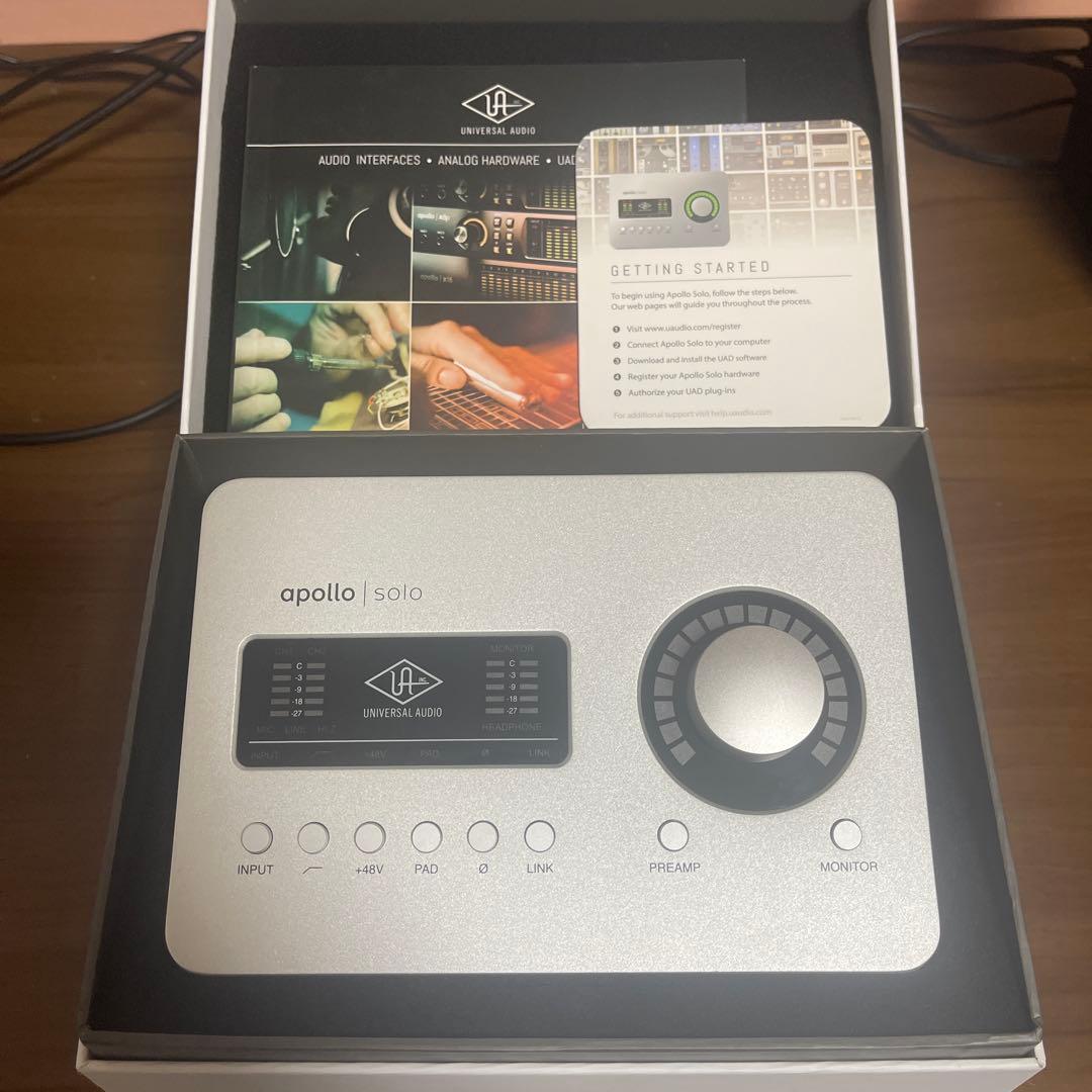 DTM・DAW UA Apollo Solo Heritage Edition