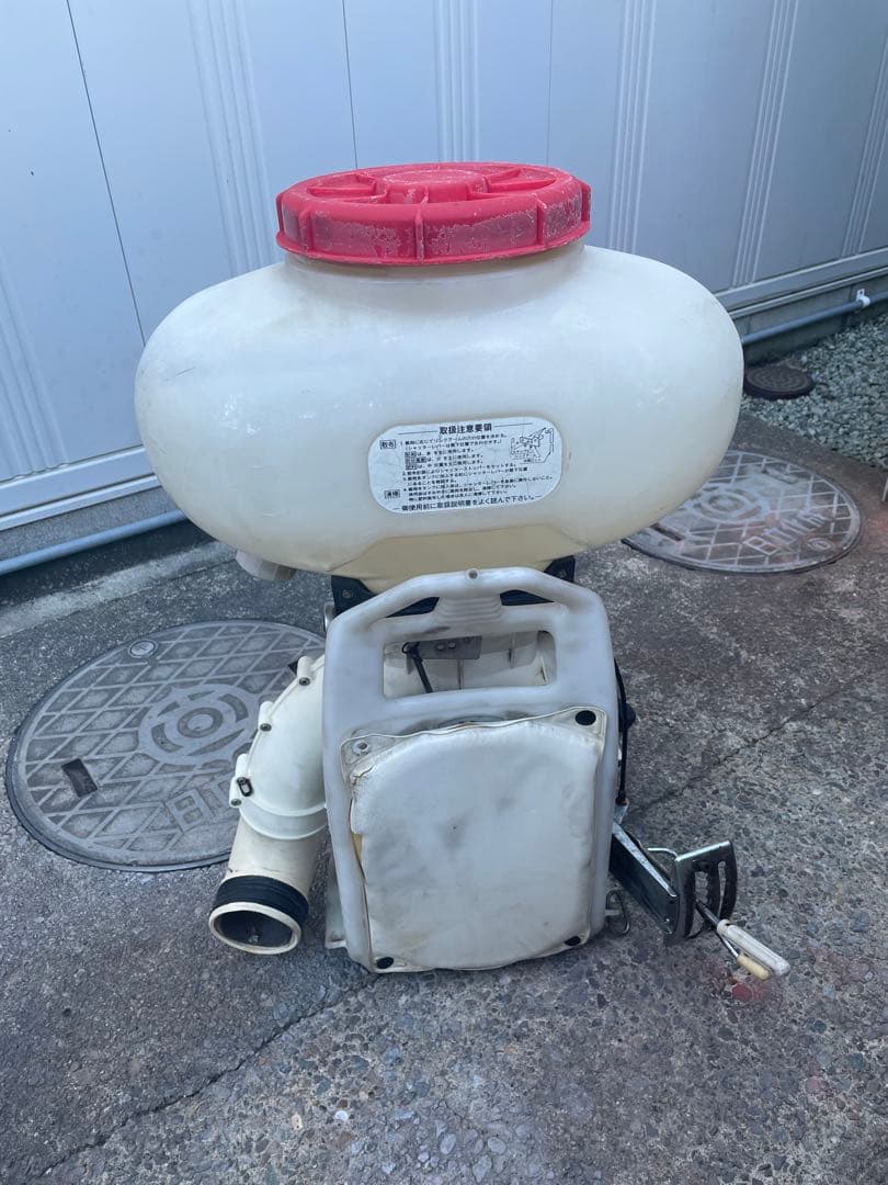 ジャンクですが動作OK‼️丸山 MD6010TS 背負動力散布機