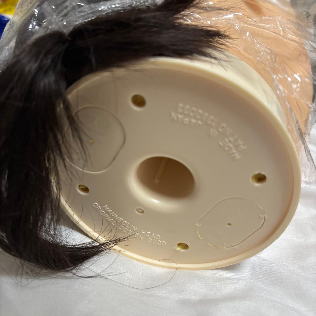 美容師練習用セットヘッドマネキンレジーナ、テスコムドライヤー、ナショナルカーラー