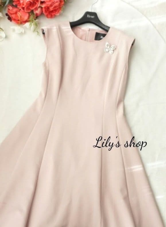 ルネ♡フィット&フレア　ワンピース