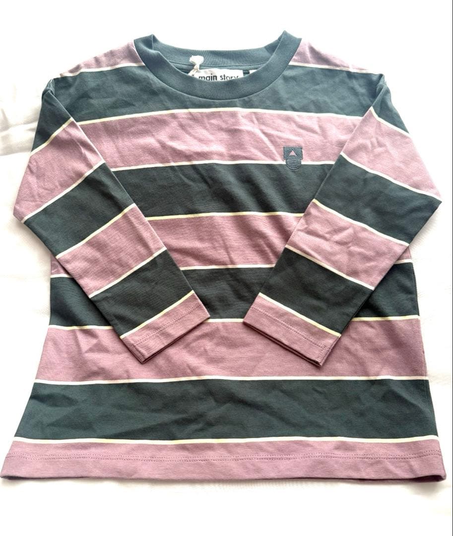 【新品】mainstory Elderberry Stripes 4y