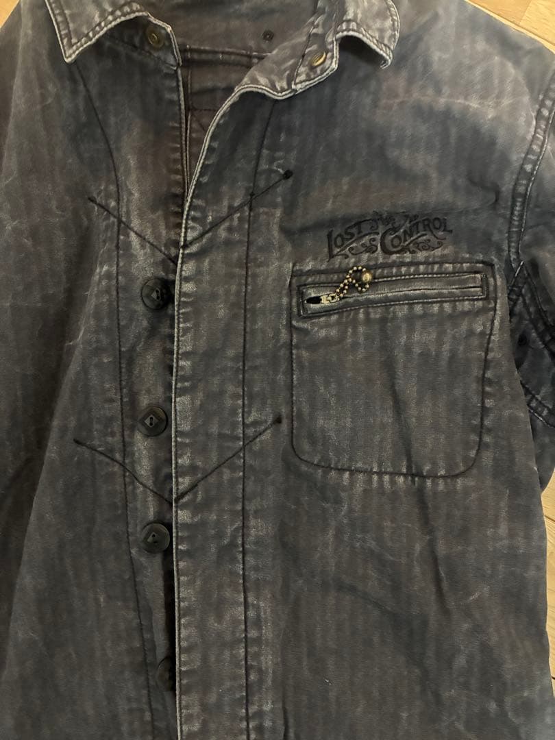 定価5万ロストコントロール✭ブラックデニムオーバーオール✭つなぎ