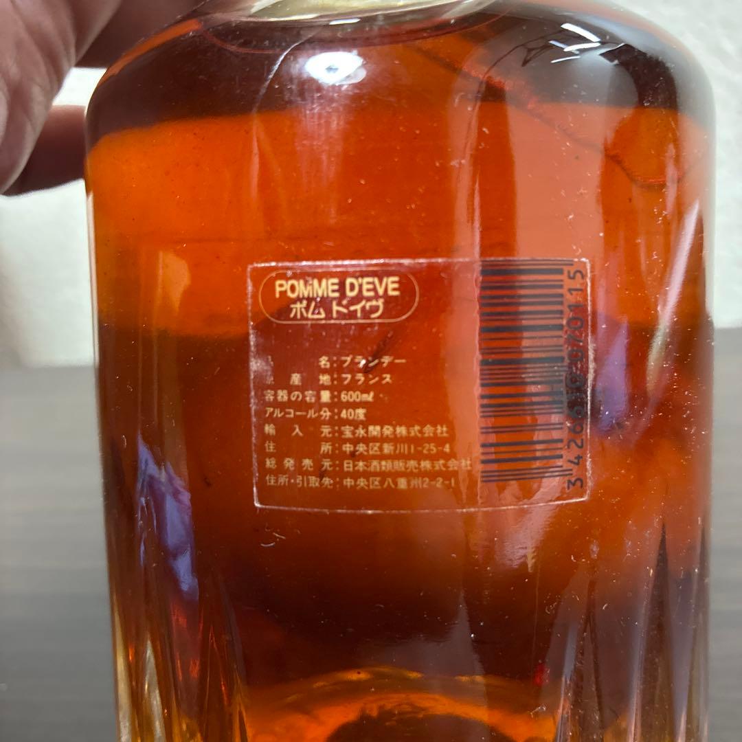 酒　未開封　カルヴァドス ポム・ド・イヴ　600ml 40度 Calvados