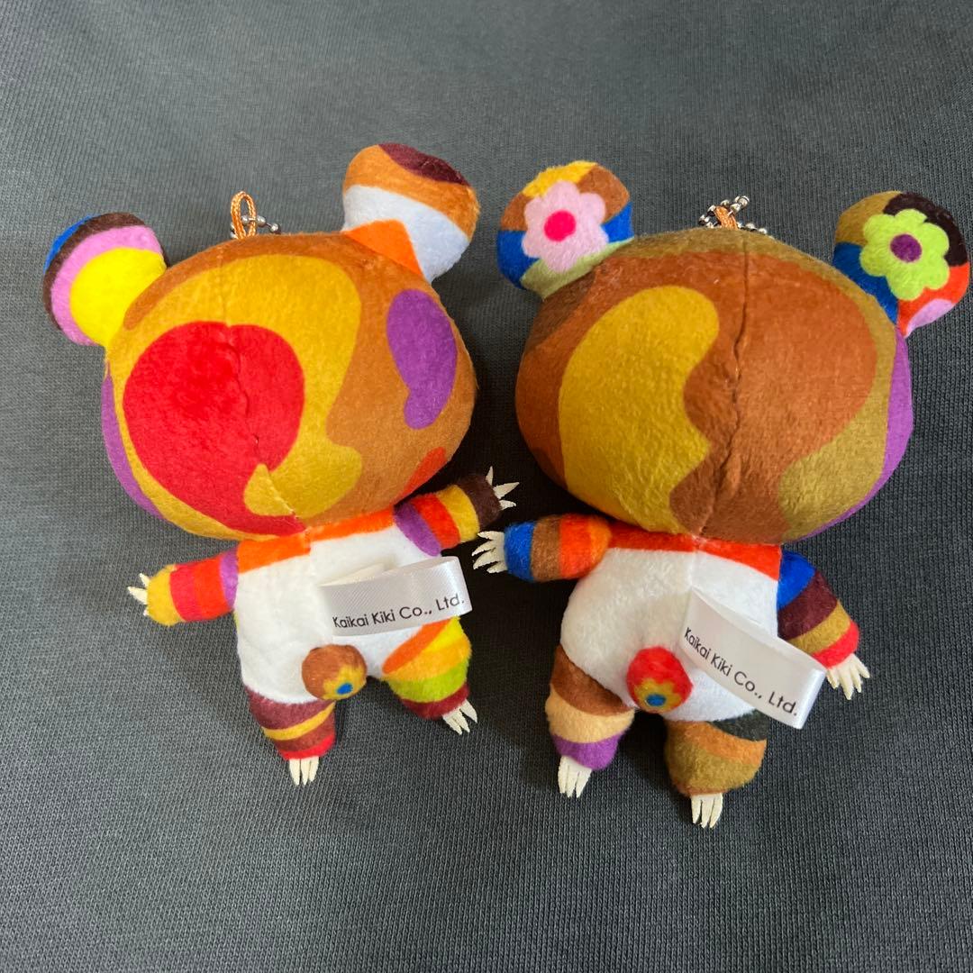 【セット】村上隆　カラフルパンダぬいぐるみ 2個セット