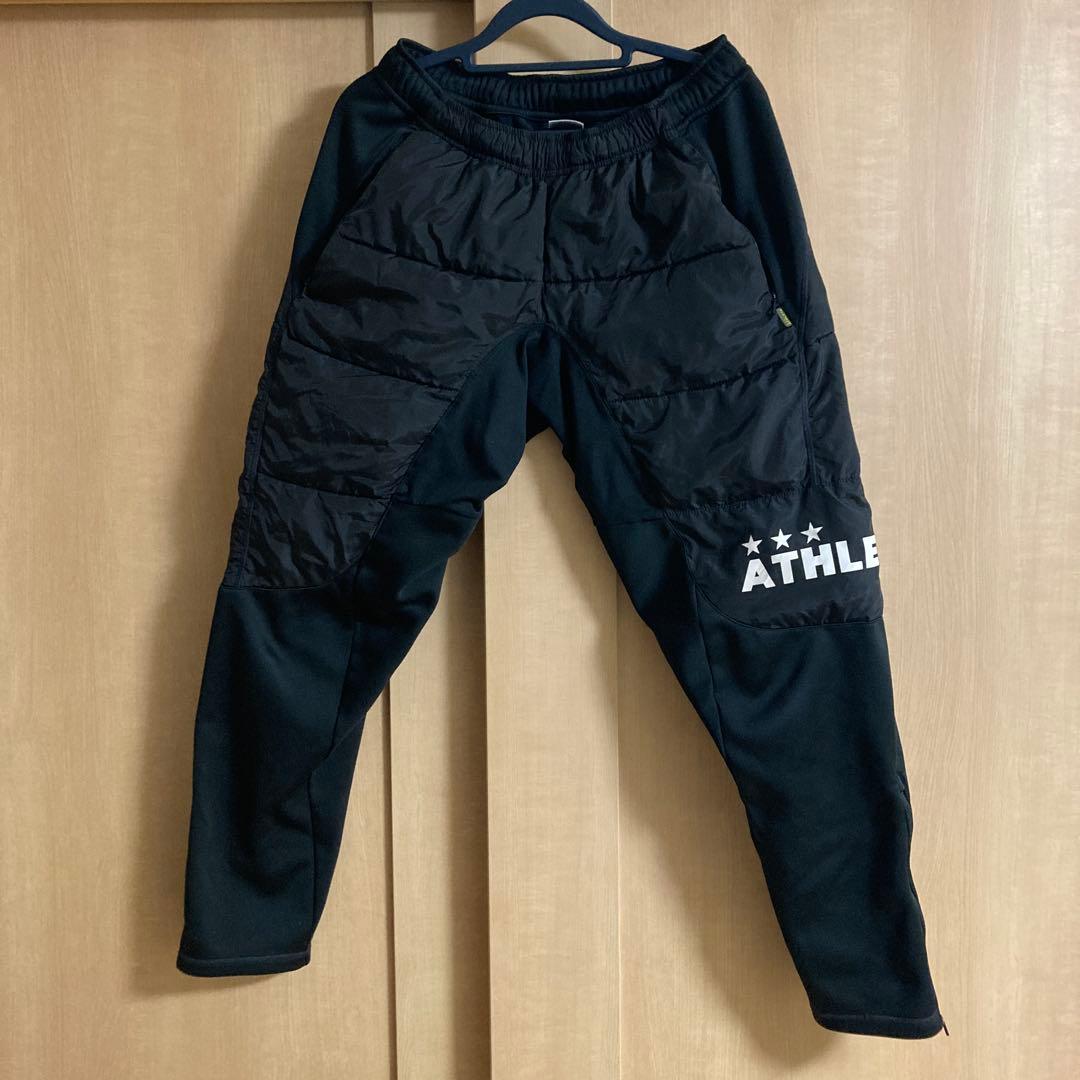 コ*ン様 ATHLETA(アスレタ) 中綿トレーニングパンツ ブラック L