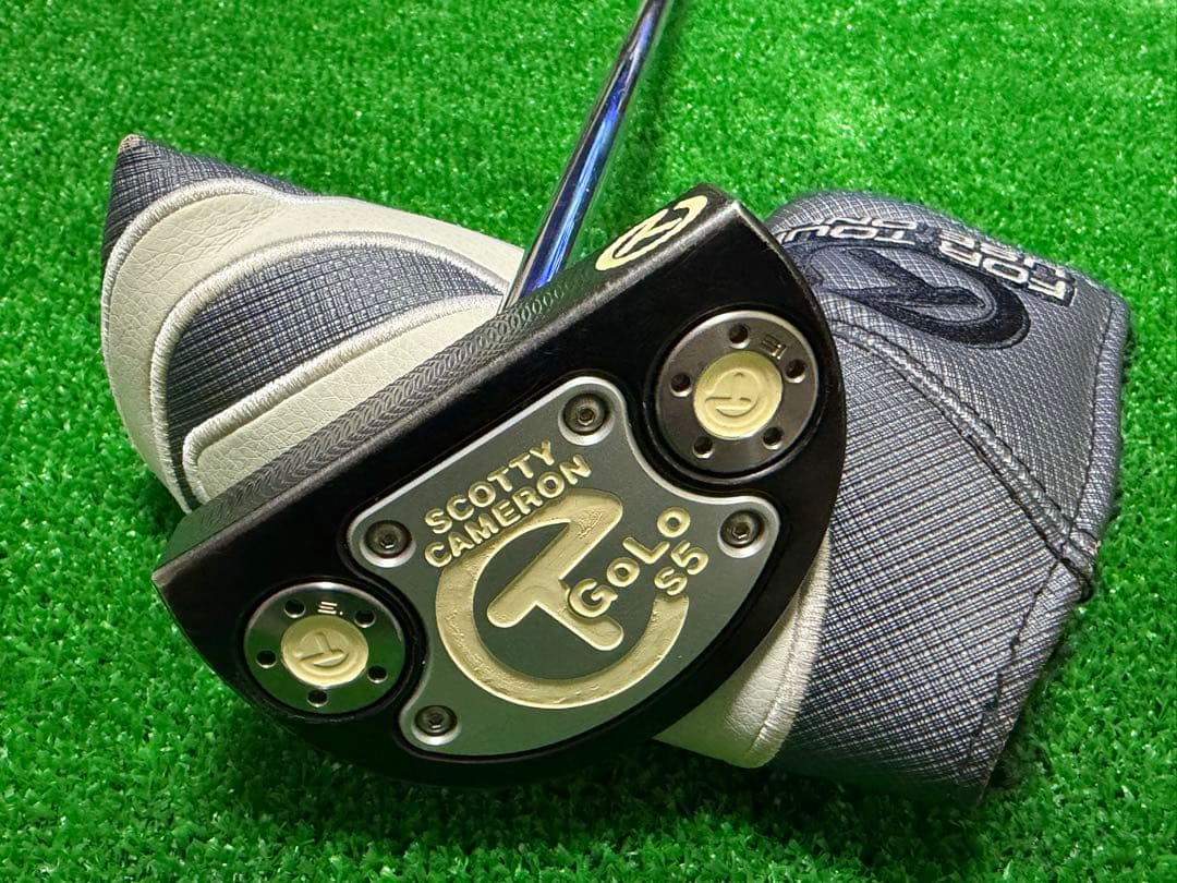 スコッティキャメロン ツアーパター GOLO S5 WhiteEngraves