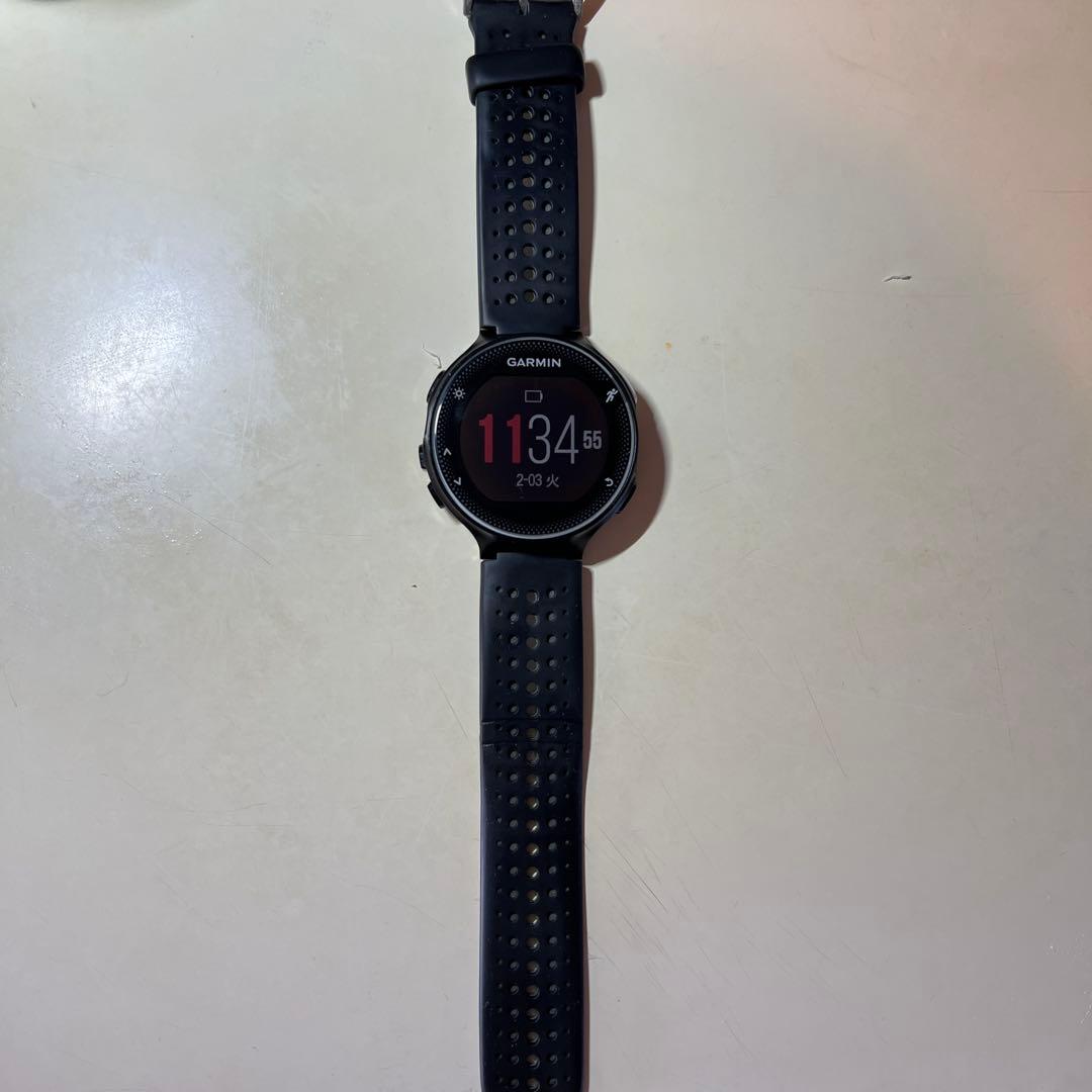 GARMIN スマートウォッチ ブラックforeathlete230J