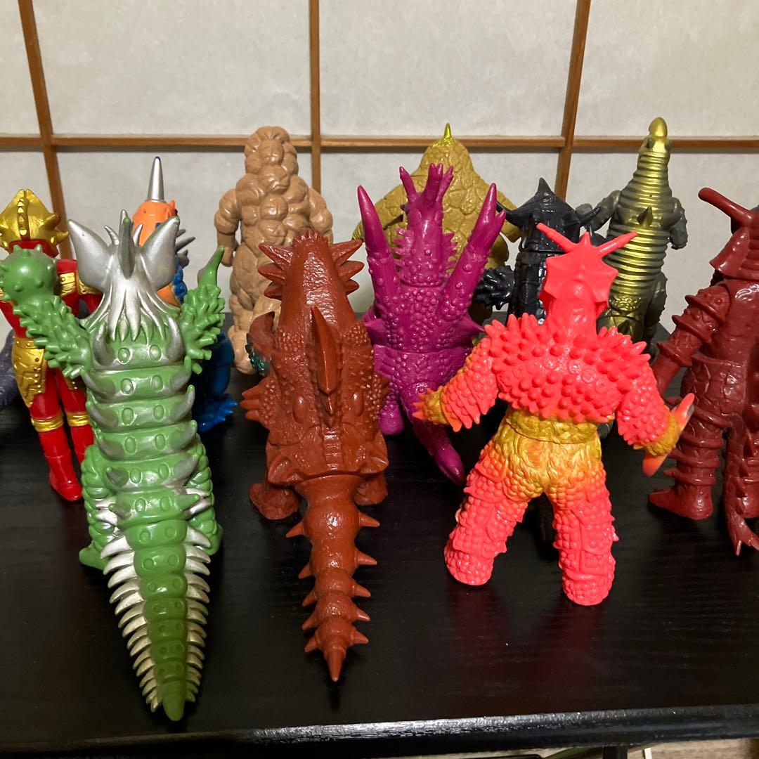 帰ってきたウルトラマン&ウルトラマンエース&ウルトラマンタロウ　怪獣ソフビ