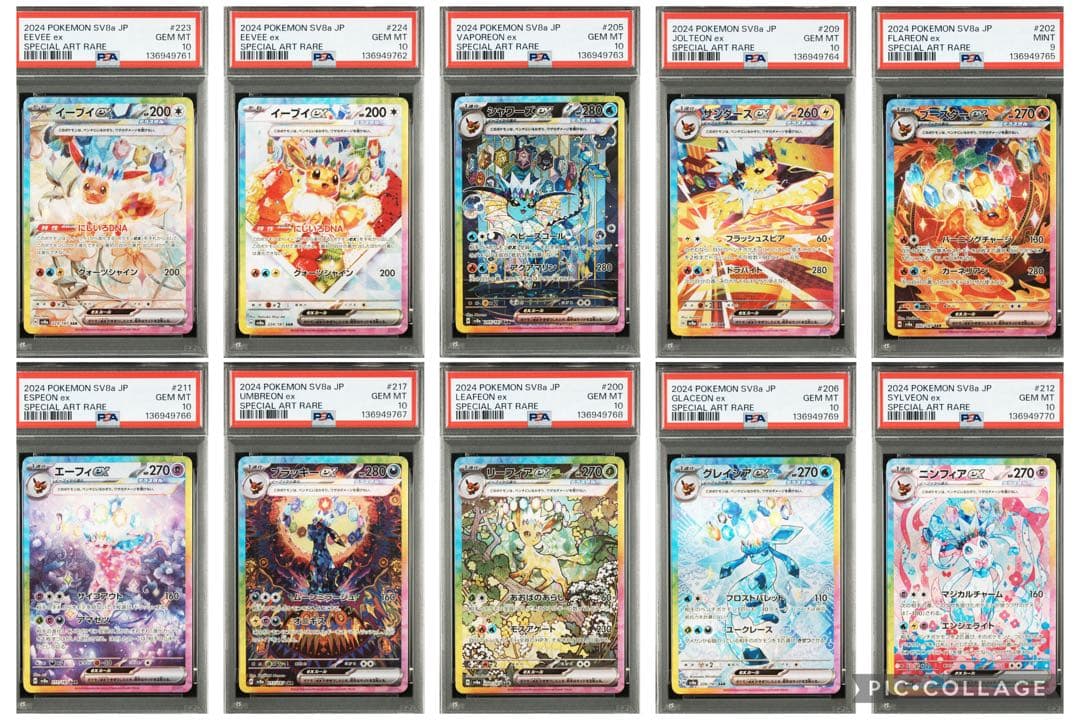 【PSA】ブイズ　10連番