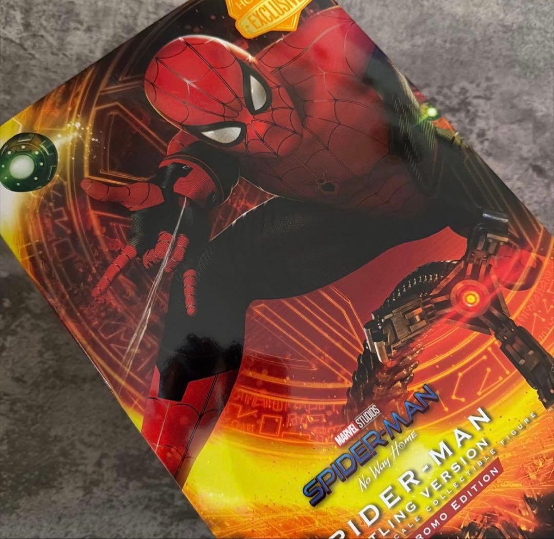 ムービーマスターピース　スパイダーマン　アップグレードスーツ(バトルダメージ)