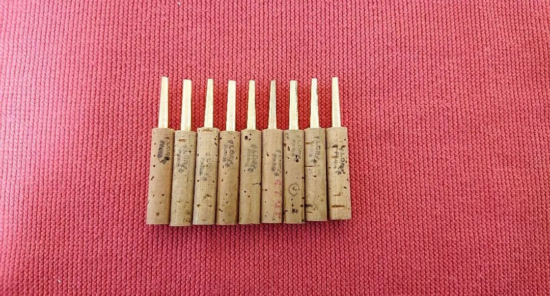 オーボエ チューブ ロレー 金メッキ 47ミリ 23本セット