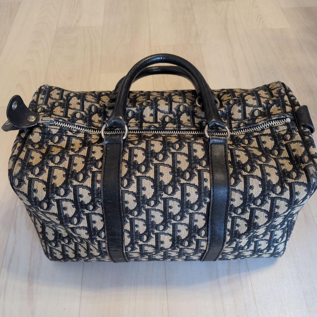 Christian Dior トロッター柄　ボストンバック