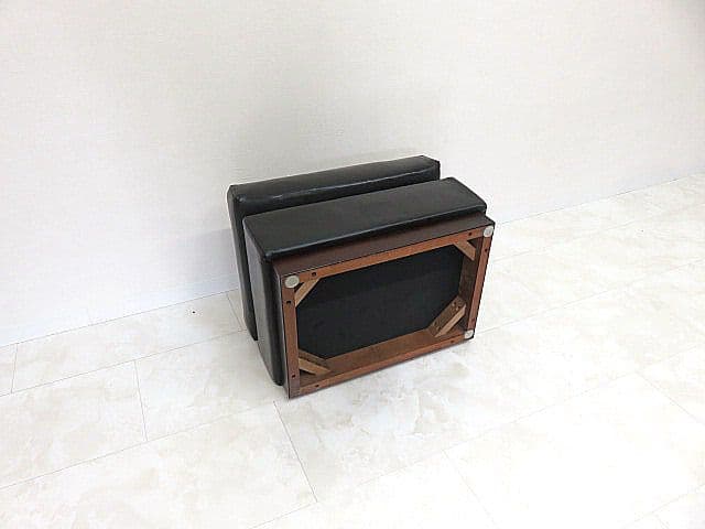 k*o様 Cassina　IXC/カッシーナ 総革オットマン 　スツール/本革オ