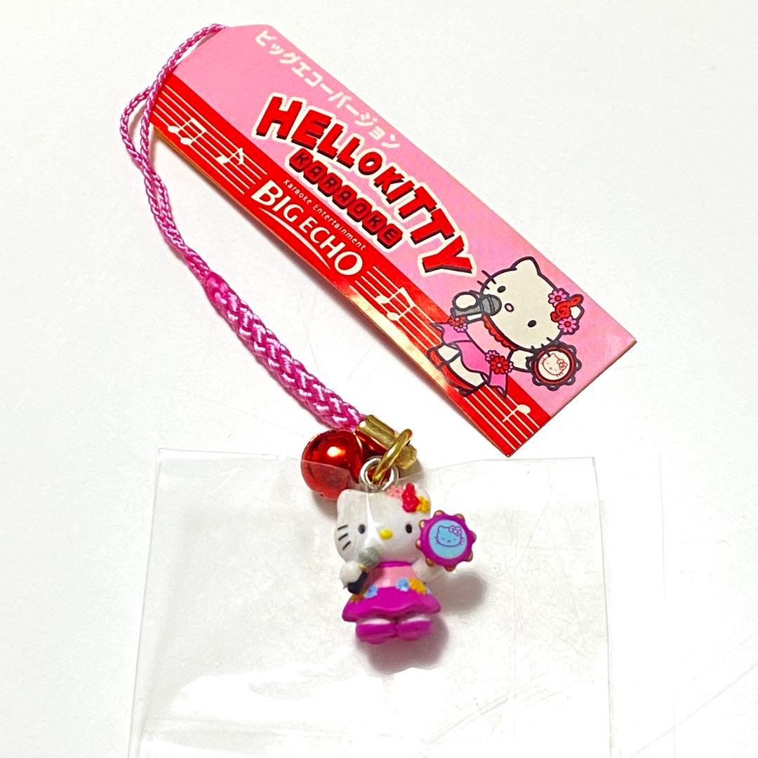 ハローキティ ストラップ　根付け　BIG ECHO ビックエコー ご当地