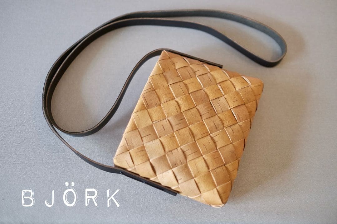 ✨希少✨Bjorkオリジナルのショルダーバッグ 白樺