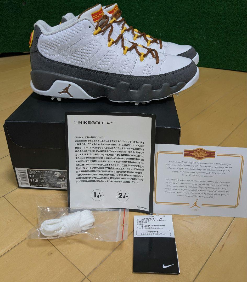 新品　ナイキ　エアジョーダン9　ゴルフ　サイズ 28cm