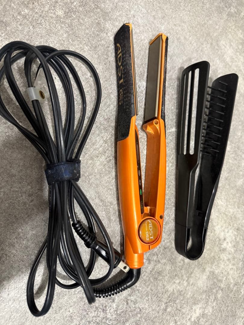 ADST Premium DS2 ストレートヘアアイロン オレンジ　おまけ付き