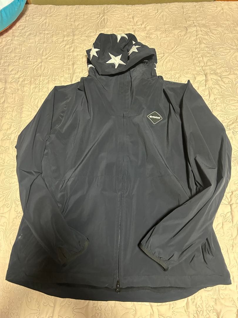 fcrb Bristol XL ブラックLYCRA HOODED BLOUSON