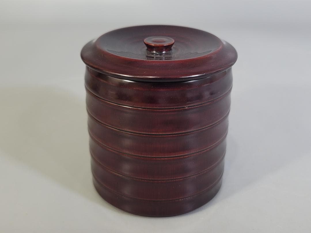 茶道具 竹 大徳写 雲門棗 堀内宗完書付 定価35万円 DT313