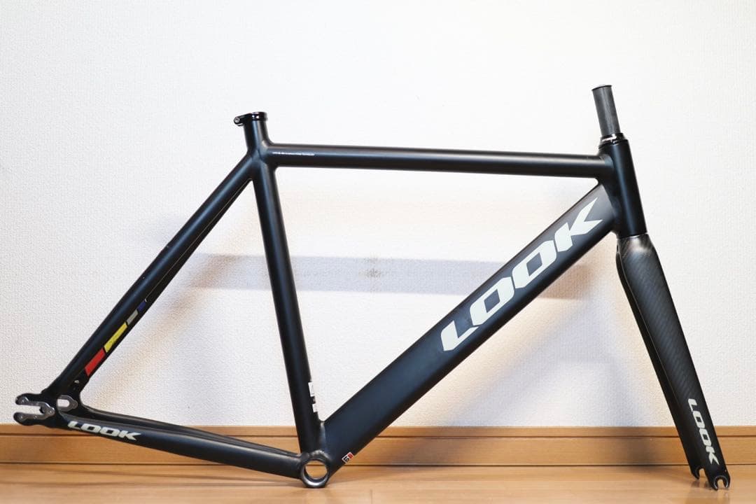 ★ LOOK AL464P アルミ ピスト フレーム ブルーラグ サーリー