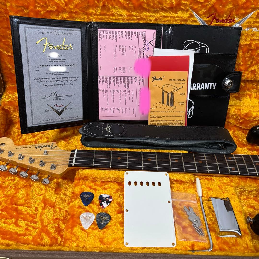 ギター Fender CS Vintage Custom 1959 Strat NOS