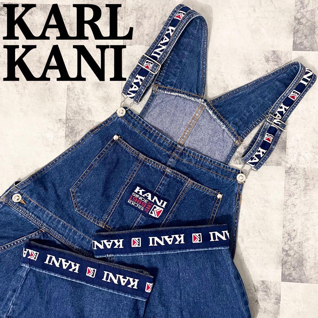 KARL KANI カール カナイ オーバーオール ルーズ バギー 極太 デニム