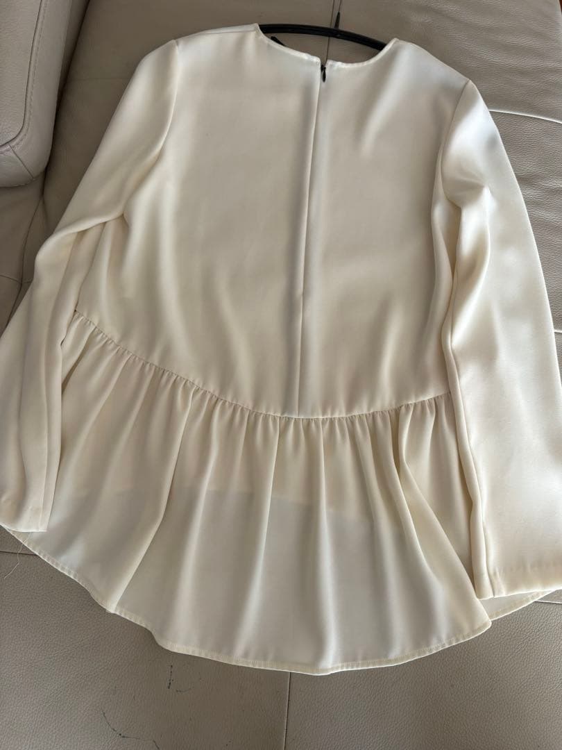 YOKO CHAN フリルヘムブラウス