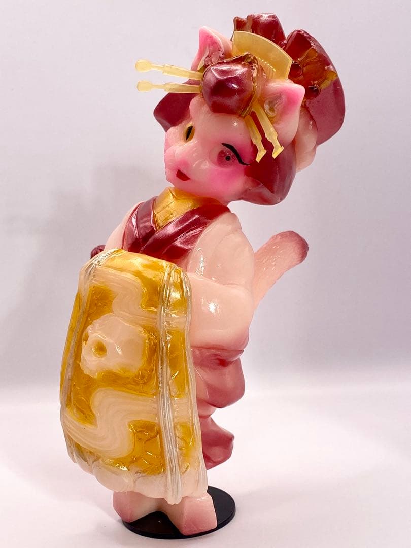 H*e様 ヒカリトイズ個展カラー　蓄光赤　化猫遊女　新品未開封