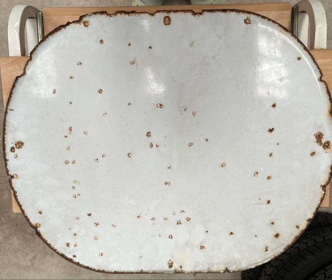 ス*き様 アース渦巻 アンティーク広告プレート