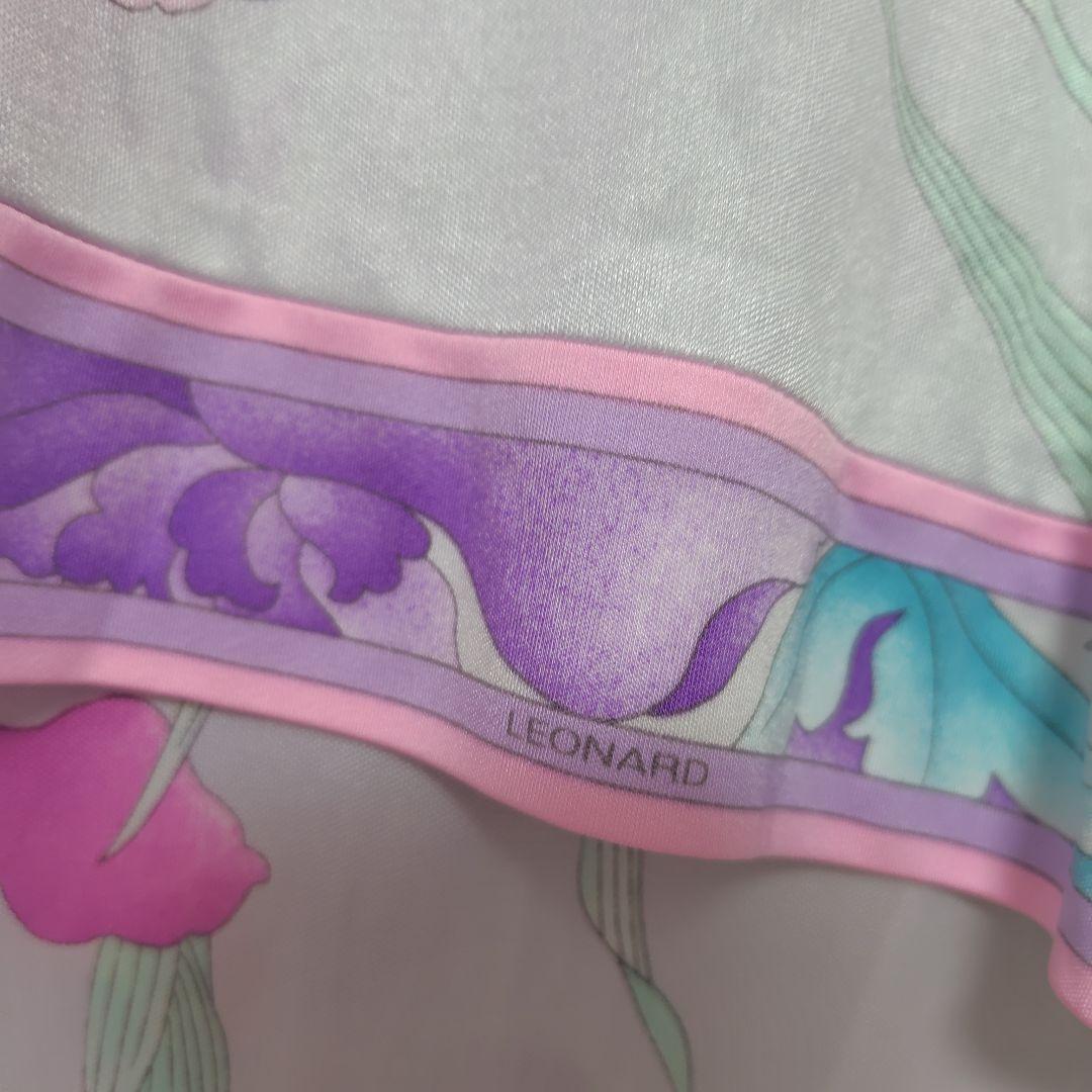 LEONARD FASHION 花柄 半袖ワンピース