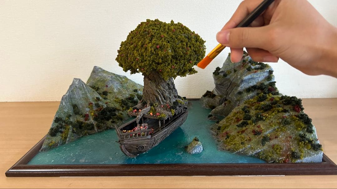 ミセスグリーンアップル 『NOAH NO HAKOBUNE』 ジオラマ