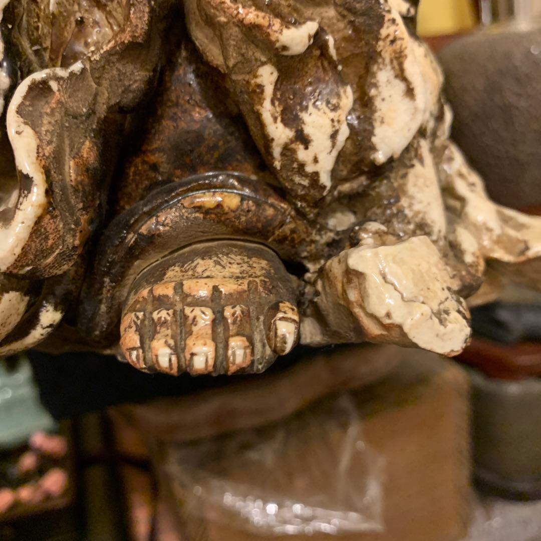 達磨　　置物　　二六焼 時代箱　美品　157