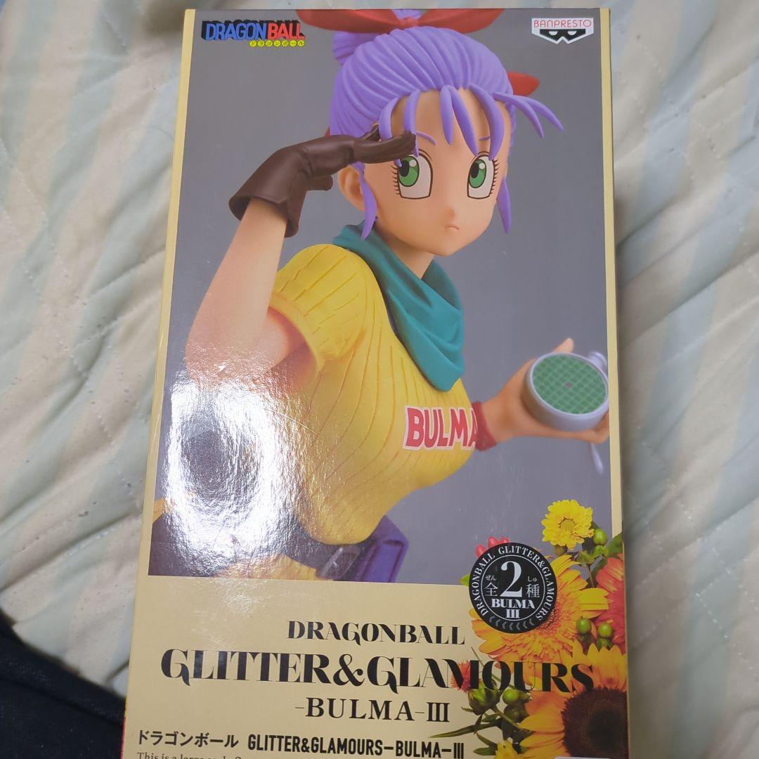 ドラゴンボール　GLITTER&GLAMOURS ブルマIII　紫髪