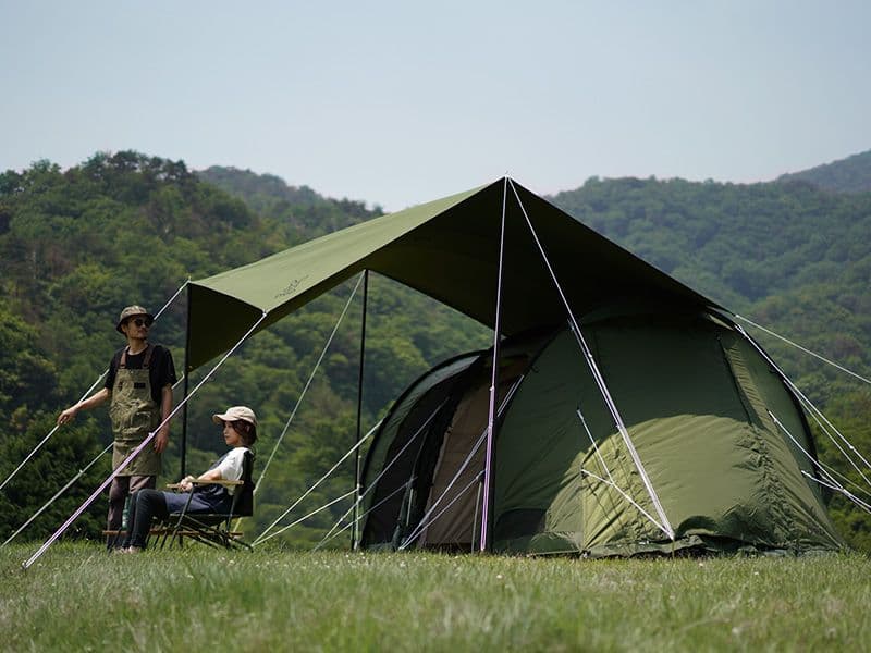 【本日限定値下げ】DOD CHEESE TARP S (タン)