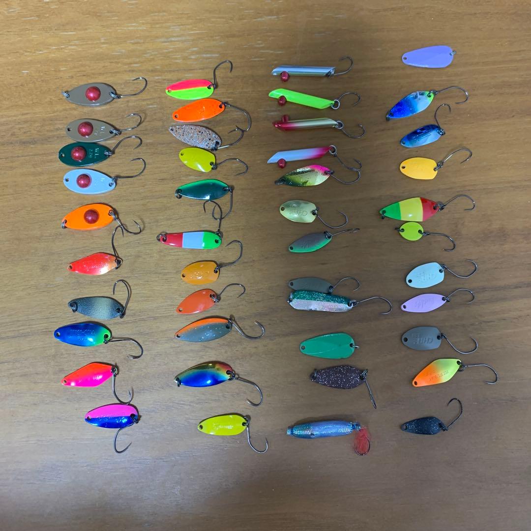 渓流、菅釣りルアー計44個