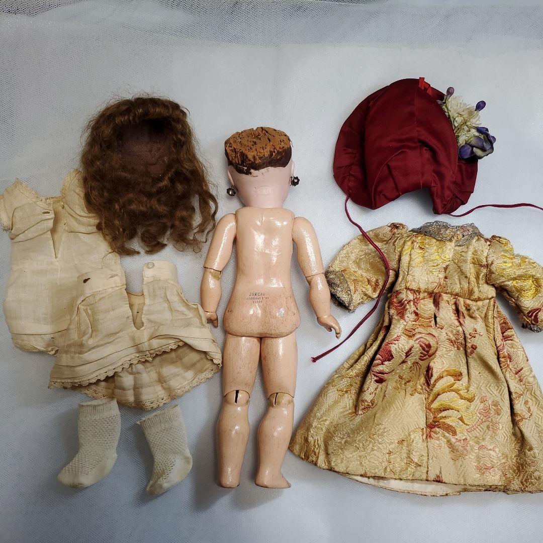 A■ビスクドール　アンティークドール　ゴーチェ