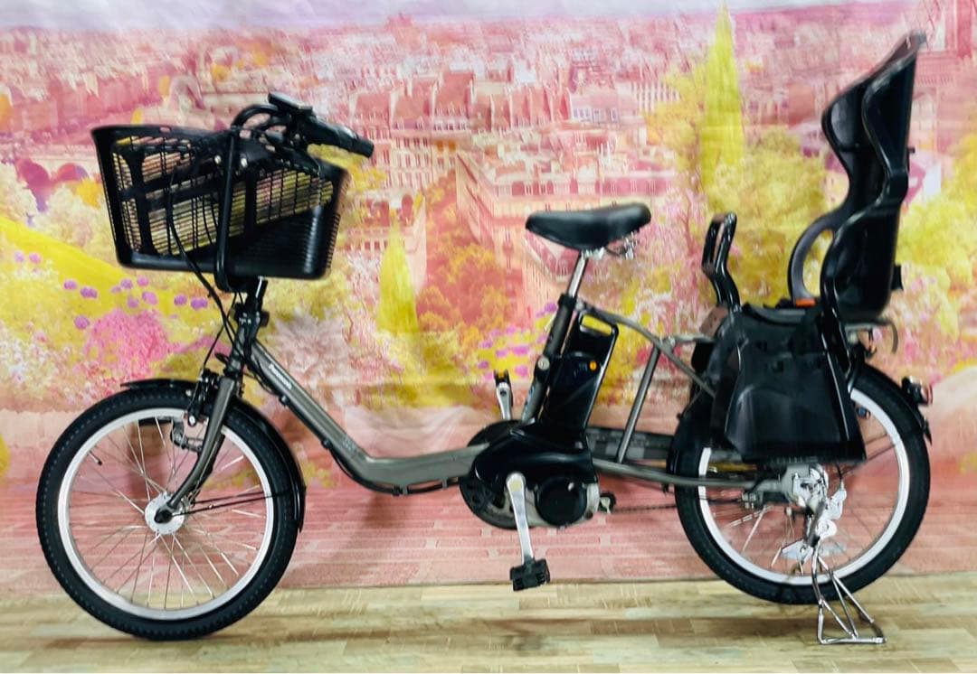 K2627 電動自転車パナソニック ギュット 子供乗せ 20インチ 送料無料