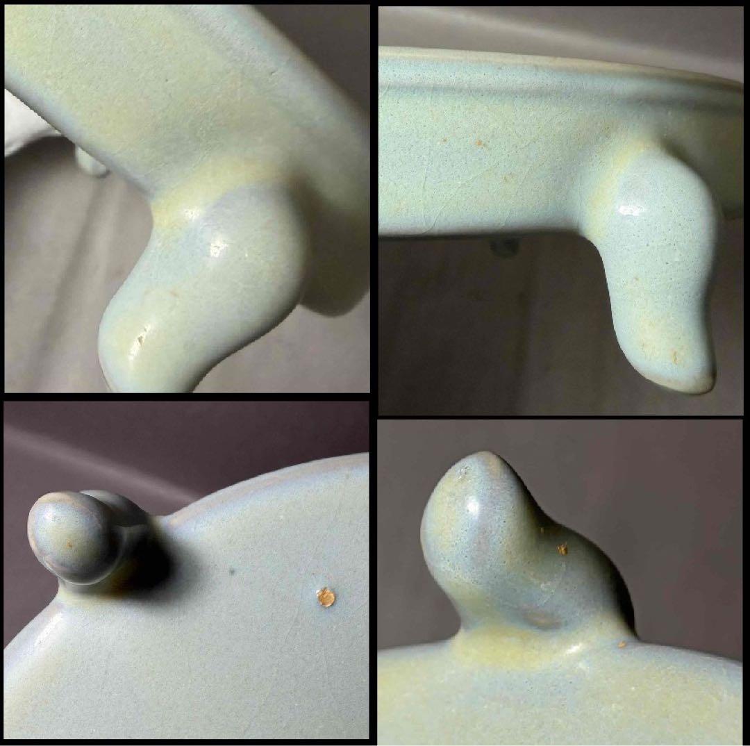 中国 三つ足丸盤　f2260113