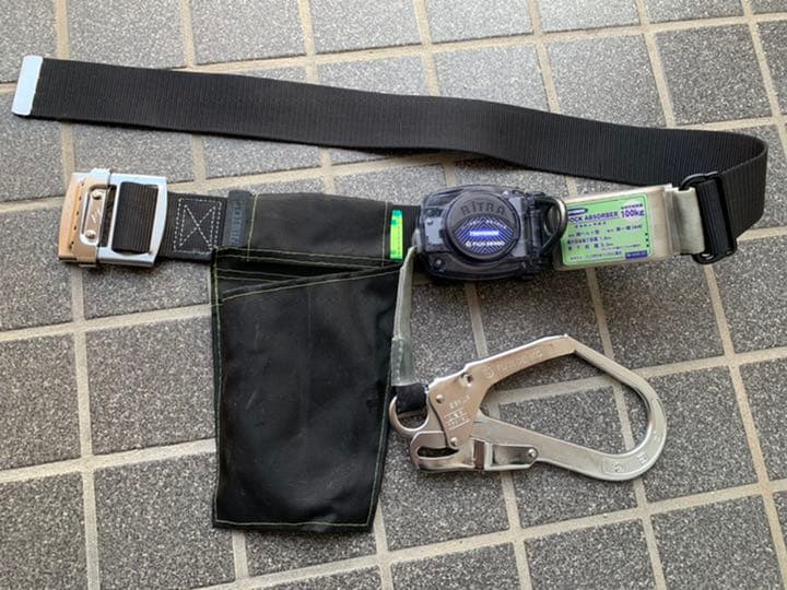 胴ベルト型墜落制止用器具 安全帯 新規格適合品